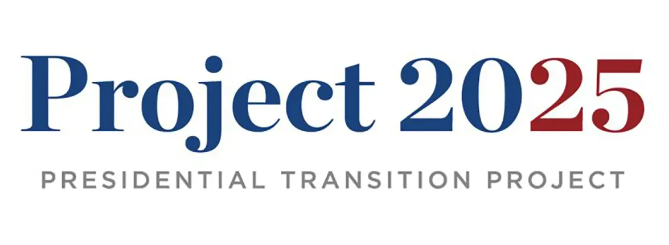 Logo of the MAGA-inspired Project 2025 Presidential Transition Project.